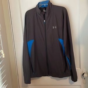 Under Armour Mens Lightweight Nylon Jacket Sz XL Regular Fit
